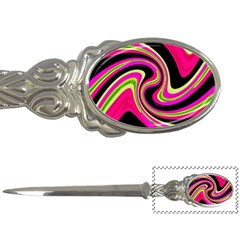 Magenta And Yellow Letter Openers by Valentinaart