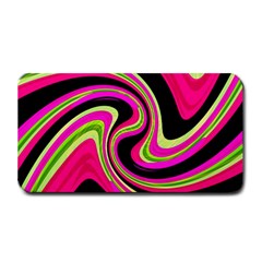 Magenta And Yellow Medium Bar Mats by Valentinaart