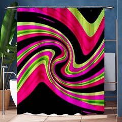 Magenta And Yellow Shower Curtain 60  X 72  (medium) 