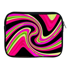 Magenta And Yellow Apple Ipad 2/3/4 Zipper Cases by Valentinaart