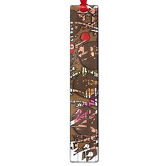 Brown Confusion Large Book Marks by Valentinaart