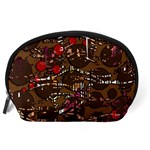 Brown confusion Accessory Pouches (Large)  Back