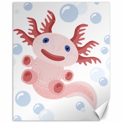 Axolotl Natural Tshirt Canvas 16  X 20  