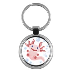 Axolotl Natural Key Chains (round)  by XOOXOO