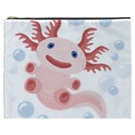 Axolotl Natural Cosmetic Bag (XXXL)  Front