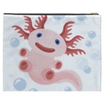 Axolotl Natural Cosmetic Bag (XXXL)  Back