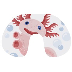 Axolotl Natural Travel Neck Pillows by XOOXOO