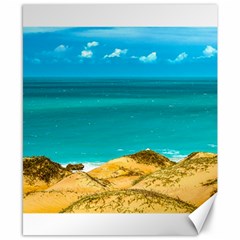 Dunes And Ocean Jericoacoara Brazil Canvas 8  X 10  by dflcprints