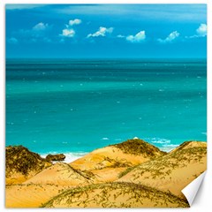 Dunes And Ocean Jericoacoara Brazil Canvas 20  X 20   by dflcprints