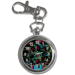 Graffiti Style Design Key Chain Watches by Valentinaart