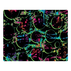 Graffiti Style Design Double Sided Flano Blanket (large)  by Valentinaart