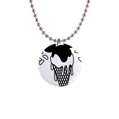 Blackandwhite Mickey Icecream Button Necklaces