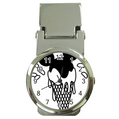 Blackandwhite Mickey Icecream Money Clip Watches by XOOXOO