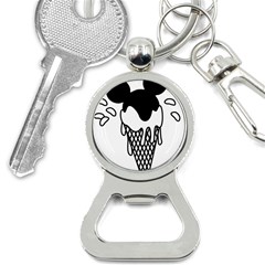 Blackandwhite Mickey Icecream Bottle Opener Key Chains by XOOXOO