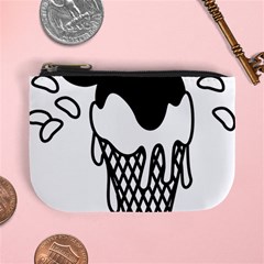 Blackandwhite Mickey Icecream Mini Coin Purses by XOOXOO