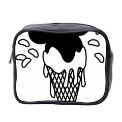 Blackandwhite Mickey Icecream Mini Toiletries Bag 2-side by XOOXOO