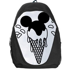 Blackandwhite Mickey Icecream Backpack Bag by XOOXOO