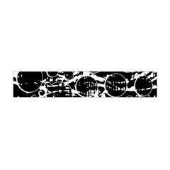 Black And White Confusion Flano Scarf (mini) by Valentinaart