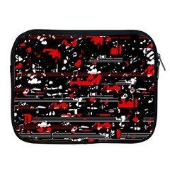 Red Symphony Apple Ipad 2/3/4 Zipper Cases by Valentinaart