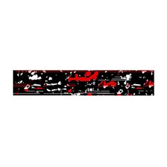 Red Symphony Flano Scarf (mini) by Valentinaart