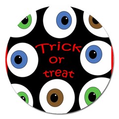 Trick Or Treat  Magnet 5  (round) by Valentinaart