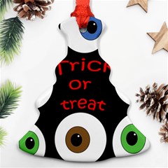 Trick Or Treat  Christmas Tree Ornament (2 Sides) by Valentinaart