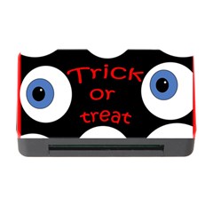 Trick Or Treat  Memory Card Reader With Cf by Valentinaart