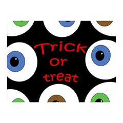 Trick Or Treat  Double Sided Flano Blanket (mini)  by Valentinaart