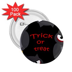 Trick Or Treat - Owls 2 25  Buttons (100 Pack)  by Valentinaart