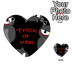 Trick Or Treat - Owls Playing Cards 54 (heart) 