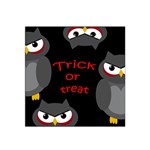 Trick or treat - owls Satin Bandana Scarf Front