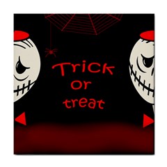 Trick Or Treat 2 Tile Coasters by Valentinaart