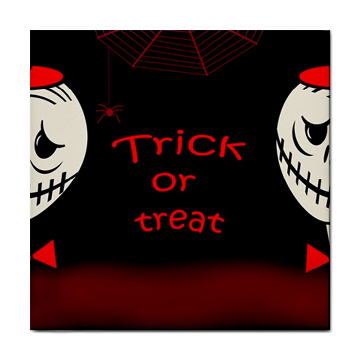 Trick or treat 2 Tile Coasters