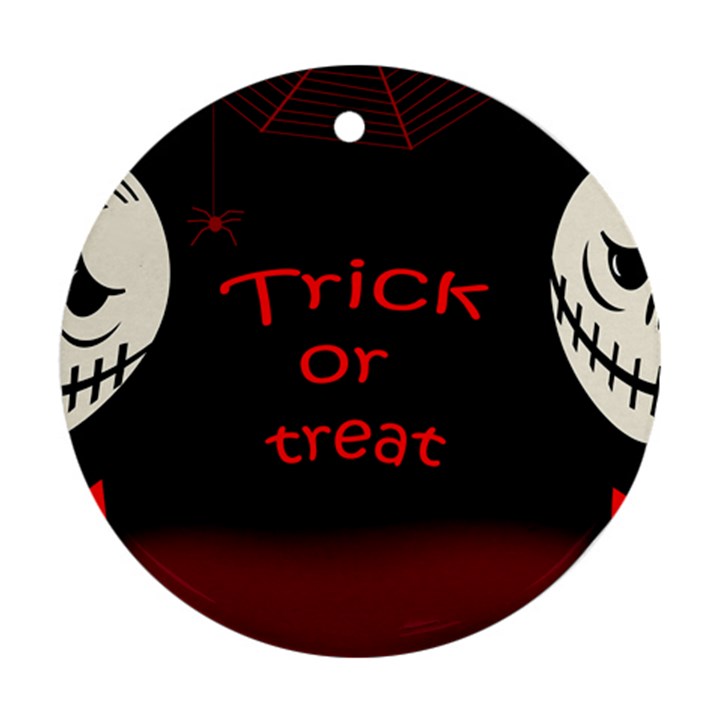 Trick or treat 2 Ornament (Round) 