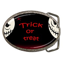 Trick Or Treat 2 Belt Buckles by Valentinaart