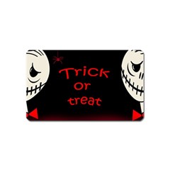 Trick Or Treat 2 Magnet (name Card) by Valentinaart