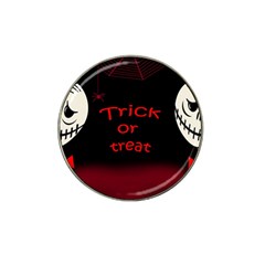 Trick Or Treat 2 Hat Clip Ball Marker by Valentinaart