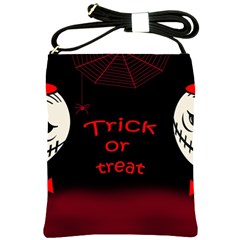 Trick Or Treat 2 Shoulder Sling Bags