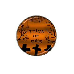 Trick Or Treat - Cemetery  Hat Clip Ball Marker (10 Pack) by Valentinaart