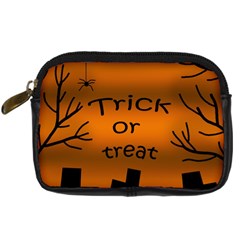 Trick Or Treat - Cemetery  Digital Camera Cases by Valentinaart