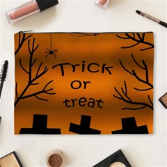 Trick Or Treat - Cemetery  Cosmetic Bag (xl) by Valentinaart