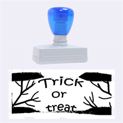 Trick Or Treat - Cemetery  Rubber Stamps (large) by Valentinaart