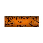 Trick or treat - cemetery  Satin Scarf (Oblong) Front