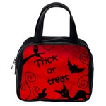 Trick or treat - Halloween landscape Classic Handbags (One Side) Front