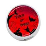 Trick or treat - Halloween landscape 4-Port USB Hub (One Side) Front