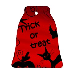 Trick or treat - Halloween landscape Bell Ornament (2 Sides)