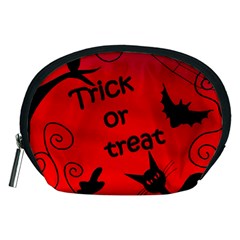 Trick or treat - Halloween landscape Accessory Pouches (Medium) 