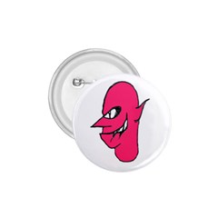 Devil Face Character Illustration 1 75  Buttons by dflcprints