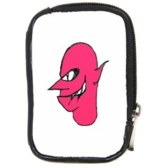 Devil Face Character Illustration Compact Camera Cases by dflcprints