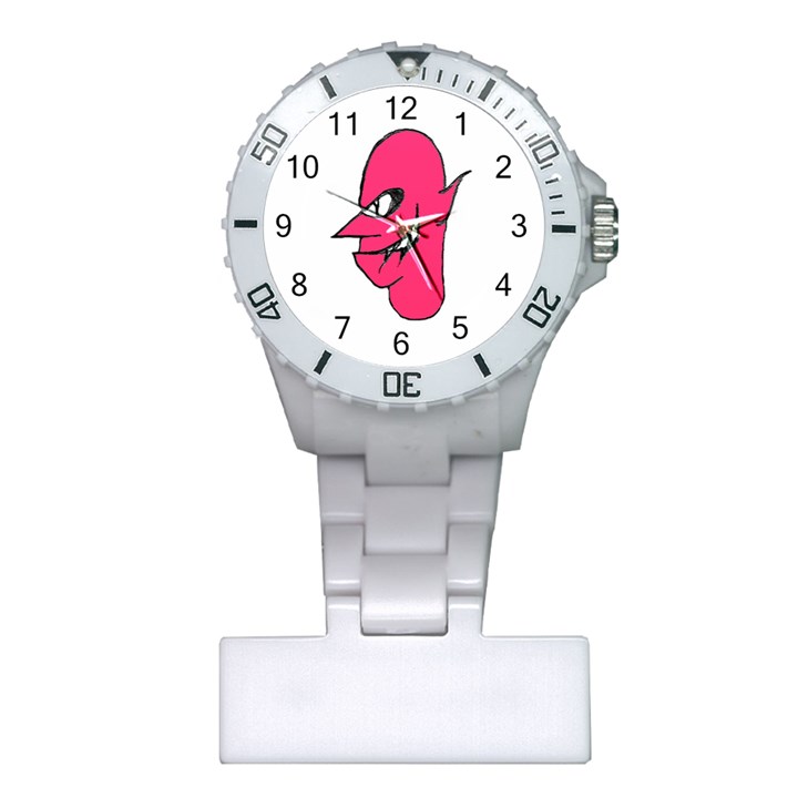 Devil Face Character Illustration Plastic Nurses Watch